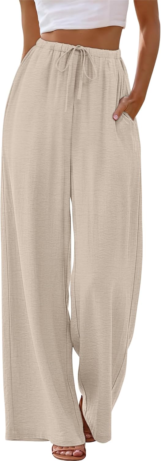 Comfy Wide Leg Beach Pants