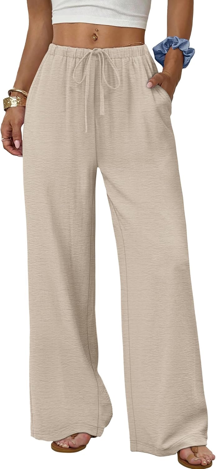 Comfy Wide Leg Beach Pants