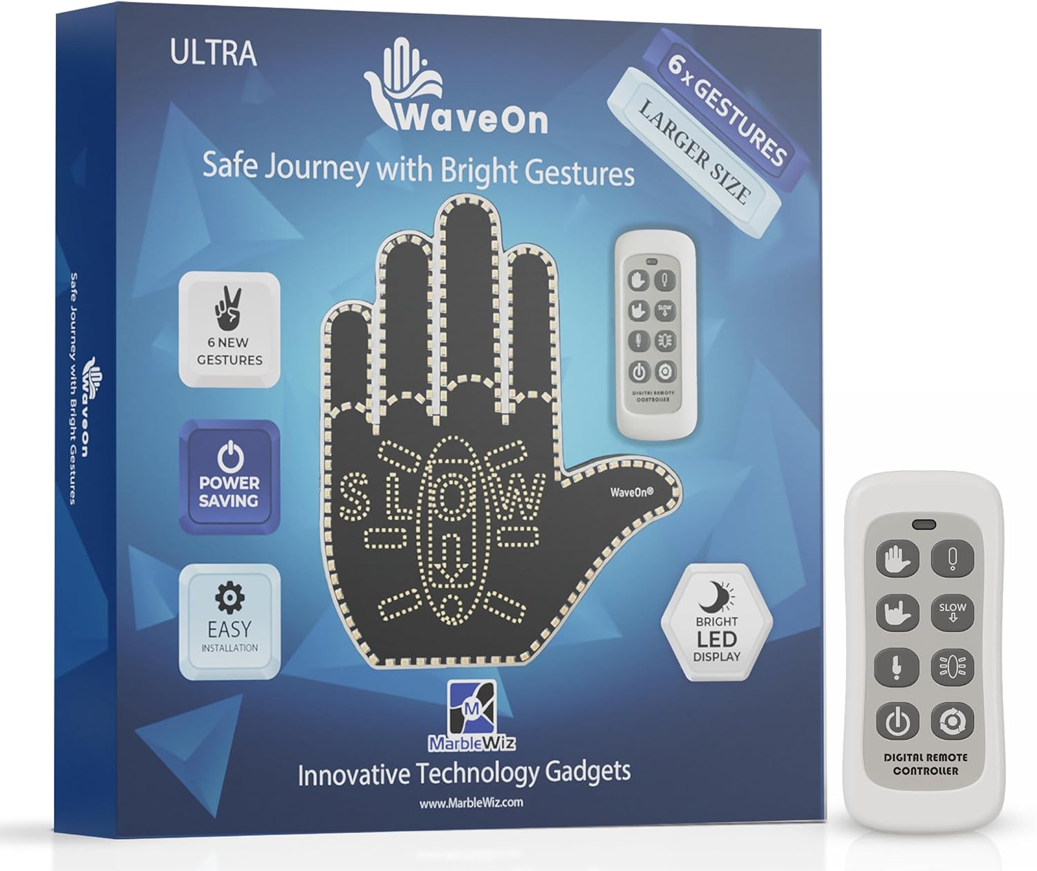WaveOn Ultra Gesture Car Light